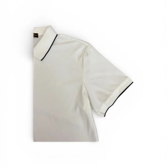 NWOT Classic White Polo Shirt - Picture 3 of 6